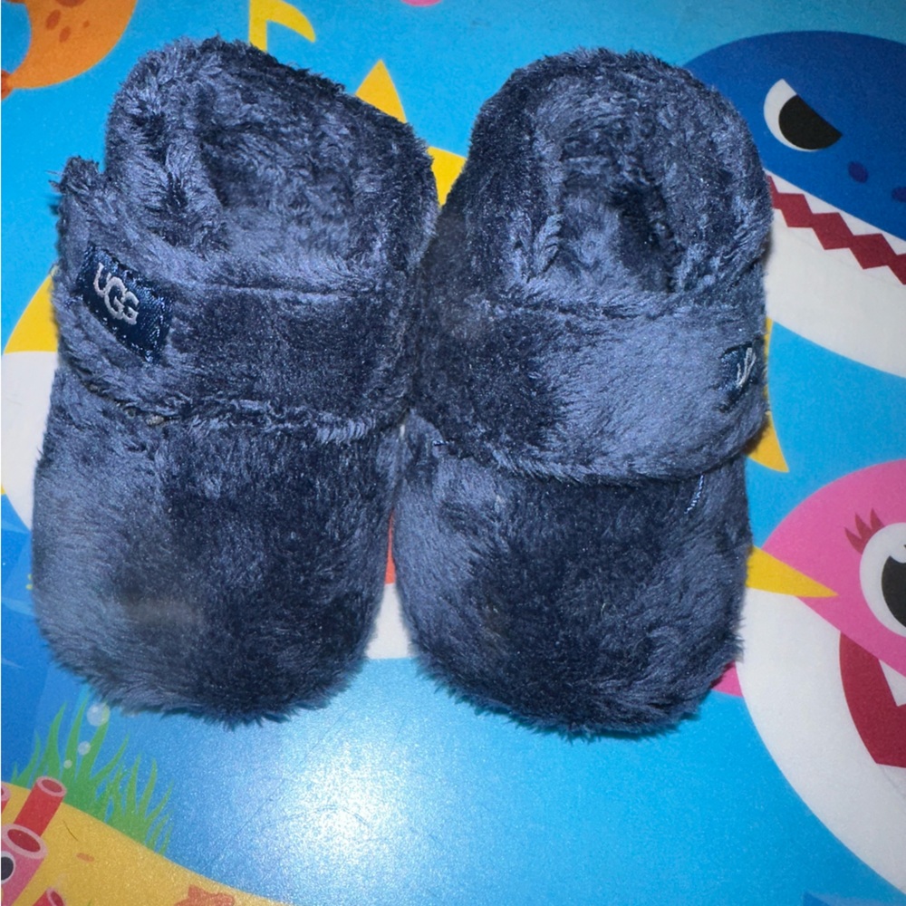 UGG Blue Cozy Booties/Slippers